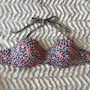 Victoria’s Secret Confetti Bandeau Bikini Top